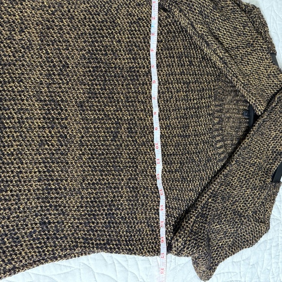 Eileen Fisher Metallic Ballet-Neck Shaped Sweater size Small - Picture 8 of 10